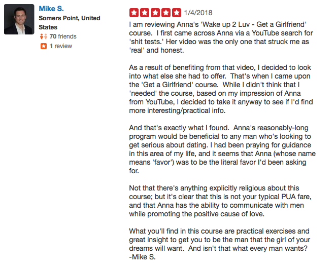 WM yelp review - mike s